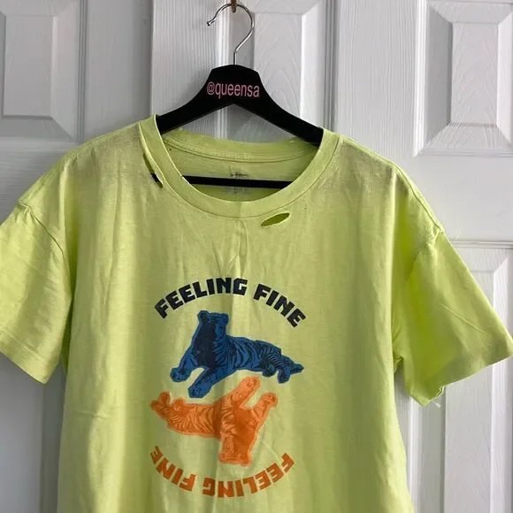 Aerie Feeling Fine Distressed T-Shirt - Picture 6 of 10